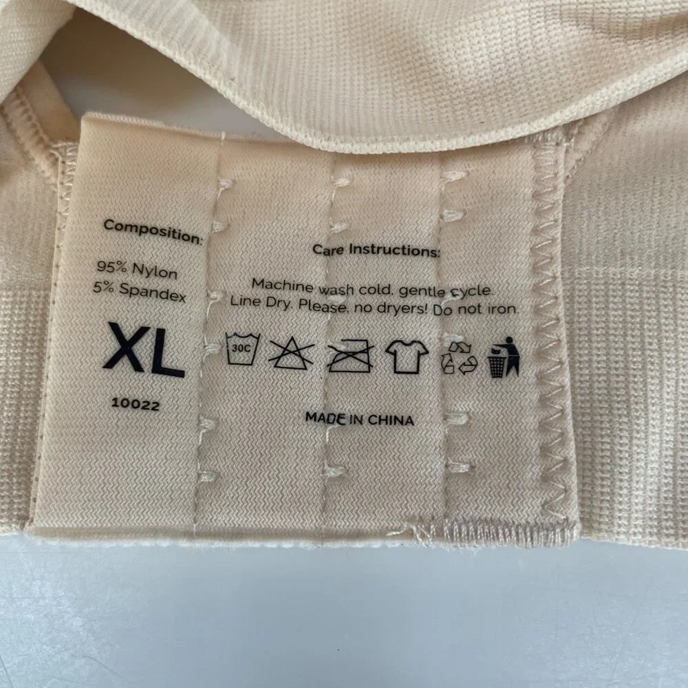 Truekind® Daily Comfort Wirefree Shaper Bra Tan Beige Nude Sz XL 10022 NWOT - Picture 4 of 4